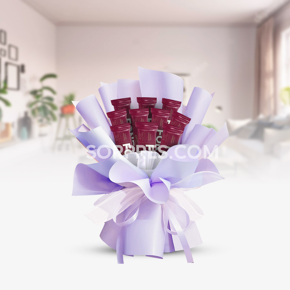 Ramo de chocolate Fondy – flores en Cusco